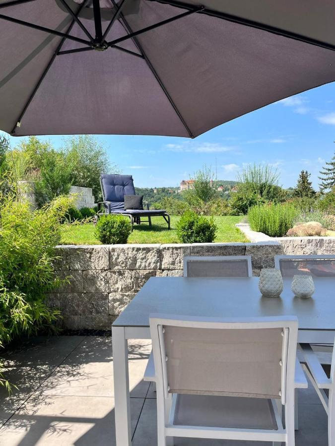 Appartement Burgblick Harburg  Bagian luar foto